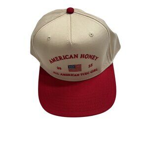 TCEC American Honey Hat in Cream Red